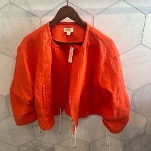 NWT Maeve Beach Parachute Bomber Jacket SZ Small